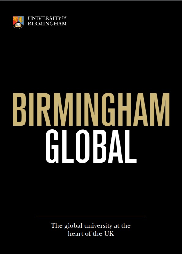 Cover of the Birmingham Global brochure